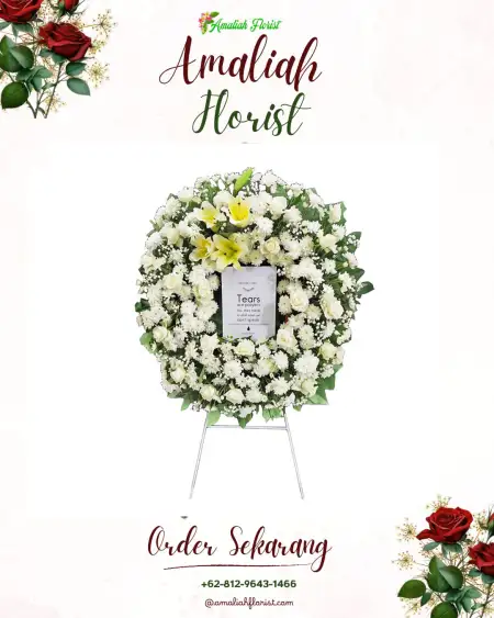 Krans Bunga Duka Cipelem